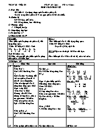 Giáo án môn Số học Lớp 6 - Tiết 84: Phép nhân