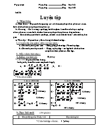 Giáo án môn Số học Lớp 6 - Tiết 86: Luyện tập - Trần Thị Giao Linh