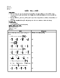 Giáo án môn Số học - Lớp 6 - Tiết 94: Kiểm tra 1 tiết
