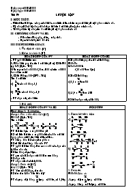 Giáo án môn Số học Lớp 6 - Tiết 98: Luyện tập
