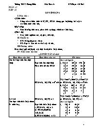 Giáo án môn Số học Lớp 6 - Tuần 12 - Năm học 2012-2013 - Phạm Văn Thái