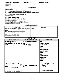Giáo án môn Số học Lớp 6 - Tuần 22 - Phạm Văn Thái