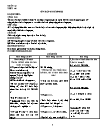 Giáo án môn Số học Lớp 6 - Tuần 23 - Phạm Văn Thái