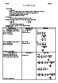 Giáo án môn Số học Lớp 6 - Tuần 25 - Tiết 79: