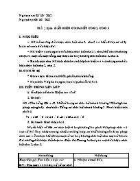 Giáo án môn Toán học Lớp 6 - Tuần 8 - Năm học 2012-2013