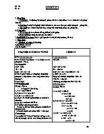 Giáo án Số học - Lớp 6 - Tiết 10: Luyện tập (Bản đẹp)