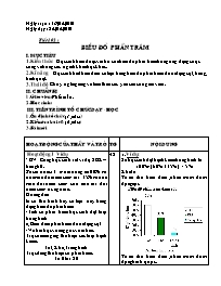 Giáo án Số học Lớp 6 - Tiết 102: Biểu đồ phần trăm - Năm học 2009-2010 (bản 3 cột)