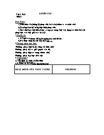 Giáo án Số học Lớp 6 - Tiết 11: Luyện tập (Bản đẹp)