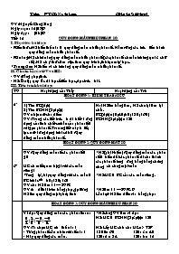 Giáo án Số học Lớp 6 - Tiết 15: Quy đồng mẫu nhiều phân số - Năm học 2006-2007 - Nguyễn Công Sáng Giáo án Số học Lớp 6 - Tiết 15: Quy đồng mẫu nhiều phân số - Năm học 2006-2007 - Nguyễn Công Sáng
