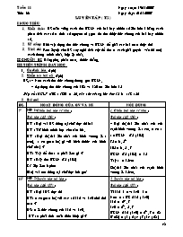 Giáo án Số học Lớp 6 - Tiết 33: Luyện tập (tiết 2) - Năm học 2007-2008
