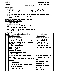 Giáo án Số học Lớp 6 - Tiết 35: Luyện tập 1 - Năm học 2007-2008