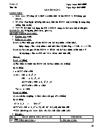 Giáo án Số học Lớp 6 - Tiết 36: Luyện tập 2 - Năm học 2007-2008