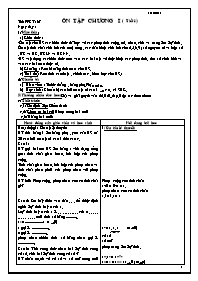 Giáo án Số học Lớp 6 - Tiết 37: Ôn tập chương 1 (Tiết 1)