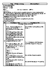 Giáo án Số học Lớp 6 - Tiết 37: Ôn tập chương I (tiết 1) - Năm học 2006-2007 - Nguyễn Công Sáng