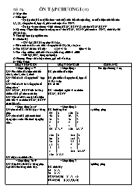 Giáo án Số học - Lớp 6 - Tiết 38: Ôn tập chươ