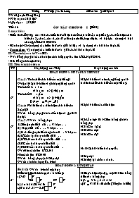 Giáo án Số học Lớp 6 - Tiết 38: Ôn tập chương I (tiết 2) - Năm học 2006-2007 - Nguyễn Công Sáng