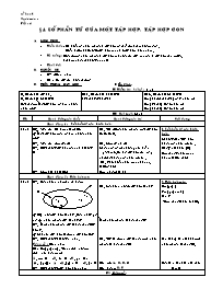 Giáo án Số học Lớp 6 - Tiết 4, Bài 4: Số phần