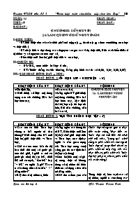 Giáo án Số học Lớp 6 - Tiết 40 đến 50 - Dương Trung Tính