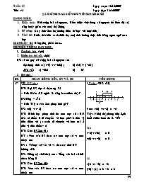 Giáo án Số học Lớp 6 - Tiết 45, Bài 5: Cộng hai số nguyên khác dấu - Năm học 2007-2008