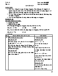 Giáo án Số học Lớp 6 - Tiết 48: Luyện tập - Năm học 2007-2008