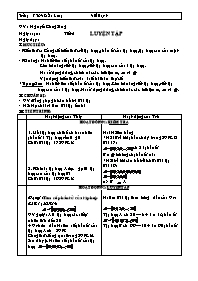 Giáo án Số học Lớp 6 - Tiết 5: Luyện tập - Năm học 2007-2008 - Nguyễn Công Sáng