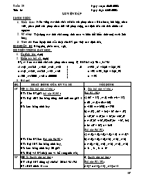 Giáo án Số học Lớp 6 - Tiết 64: Luyện tập - Năm học 2007-2008