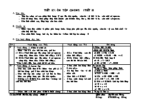 Giáo án Số học Lớp 6 - Tiết 67: Ôn tập chương (tiết 2) - Lại Thanh Hương