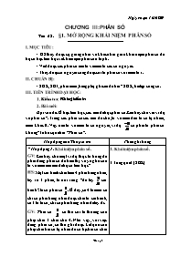 Giáo án Số học Lớp 6 - Tiết 68 đến 80 - Năm học 2008-2009 Giáo án Số học Lớp 6 - Tiết 68 đến 80 - Năm học 2008-2009
