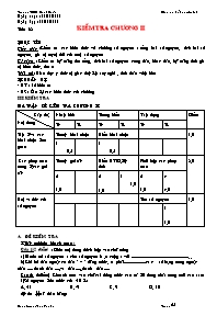 Giáo án Số học Lớp 6 - Tiết 68: Kiểm tra chương II - Năm học 2009-2010 - Phan Văn Sĩ
