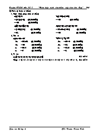 Giáo án Số học Lớp 6 - Tiết 69 đến 80 - Dương Trung Tính