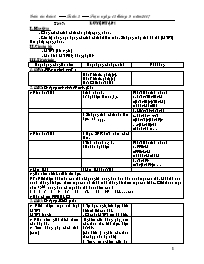 Giáo án Số học Lớp 6 - Tiết 7 đến 9- Năm học 2007-2008