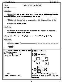 Giáo án Số học Lớp 6 - Tiết 71: Rút gọn phân 