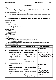Giáo án Số học Lớp 6 - Tiết 76: Luyện tập - N