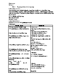 Giáo án Số học Lớp 6 - Tuần 1 đến 23 (Bản 2 c