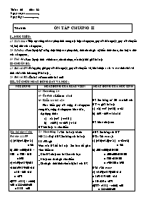 Giáo án Số học Lớp 6 - Tuần 22 - Tiết 68: Ôn 