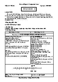Giáo án Số học Lớp 6 - Tuần 23 - Năm học 2009-2010 - Phạm Thanh Duy