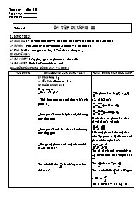 Giáo án Số học Lớp 6 - Tuần 34 - Tiết 106: Ôn