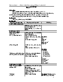 Giáo án Số học Lớp 6 - Tuần 5- Năm học 2007-2008 Giáo án Số học Lớp 6 - Tuần 5- Năm học 2007-2008