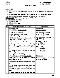 Giáo án Số học Lớp - Tiết 96: Luyện tập (tiết 2) - Năm học 2007-2008