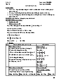 Giáo án Số học Lớp - Tiết 98: Luyện tập (tiết 1) - Năm học 2007-2008