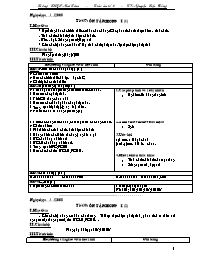 Giáo án Toán học Lớp 6 - Tuần 13 - Năm học 2008-2009 - Nguyễn Tiến Đồng