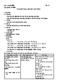 Giáo án tự chọn môn Số học Lớp 6 - Tiết 13 đến 16 - Năm học 2008-2009