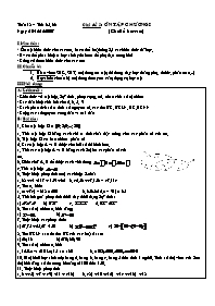 Giáo án tự chọn môn Toán học Lớp 6 - Chủ đề 5