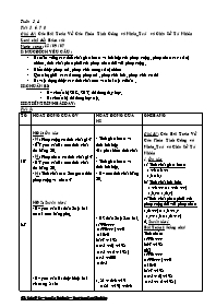 Giáo án tự chọn môn Toán học Lớp 6 - Chủ đề: 