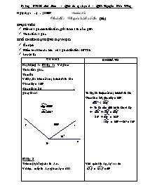 Giáo án tự chọn môn Toán Lớp 6 - Tuần 25: Vẽ 