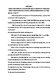 Tài liệu bồi dưỡng giáo viên - Chuẩn kiến thức kĩ năng của môn học và hướng dẫn thực hiện chuẩn trong kiểm tra đánh giá, đổi mới phương pháp dạy học - Buổi thứ hai Tài liệu bồi dưỡng giáo viên - Chuẩn kiến thức kĩ năng của môn học và hướng dẫn thực hiện chuẩn trong kiểm tra đánh giá, đổi mới phương pháp dạy học - Buổi thứ hai