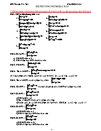 Tài liệu ôn tập môn Toán - Hệ phương trình bậ
