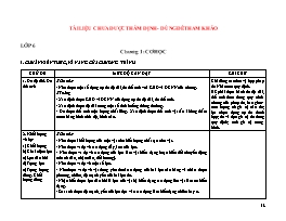 Tài liệu tham khảo môn Vật lí bậc THCS - Chương I Tài liệu tham khảo môn Vật lí bậc THCS - Chương I