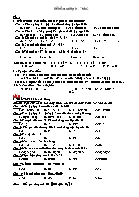 4 Đề kiểm tra Toán học Lớp 6