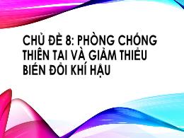 Bài giảng Hoạt động trải nghiệm 6 (Chân trời 